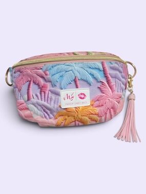 Makeup Junkie Bags Palm Print Sidekick Bag -